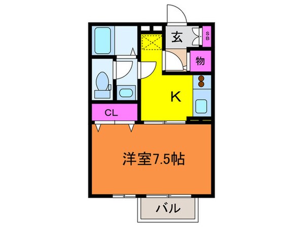 セレサY・Fの物件間取画像